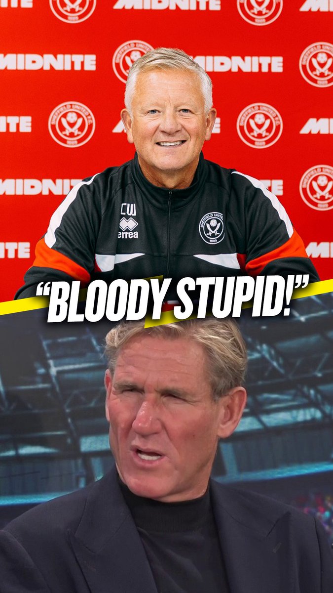 🤦♂️ "It makes them look rather foolish!" 😤 "It was a bloody stupid decision and even more stupid when you go back to the fella!" Simon Jordan slates #SUFC's owners for the way they have treated Chris Wilder! ⚔ #TwitterBlades