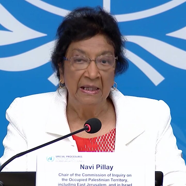 "The Commission finds that the Israeli authorities intended to kill as many Palestinians as possible through its military operations in #Gaza since 7 October 2023 and knew that the means and methods of warfare employed would cause mass deaths of Palestinians, including children."