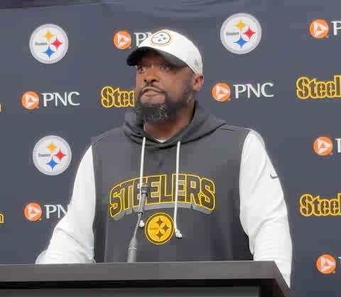 Tomlin says he feels great about the offensive line. #Steelers #NFL