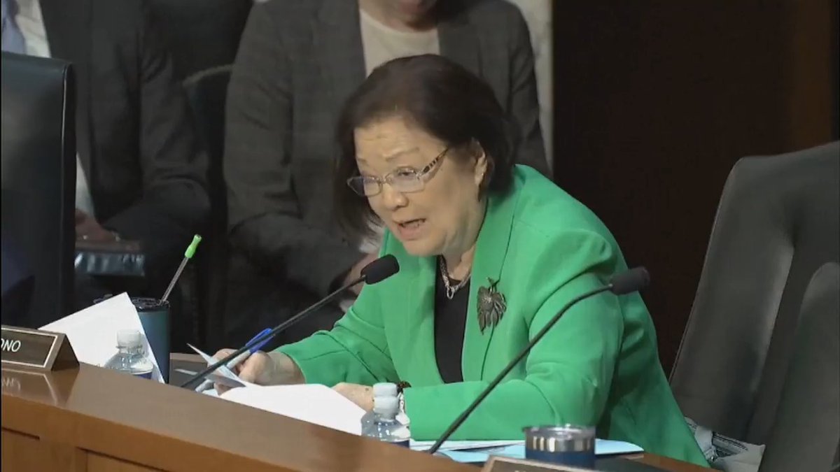 Sen. Hirono: What are the names of the people who replaced them in those cyber branch positions? Patel: The cyber branch is one of the most impressive at the FBI Sen. Hirono: Who has those positions? Patel: Supremely qualified individuals Sen. Hirono: What are their names? Patel: You're not getting them Sen. Hirono: You don't know