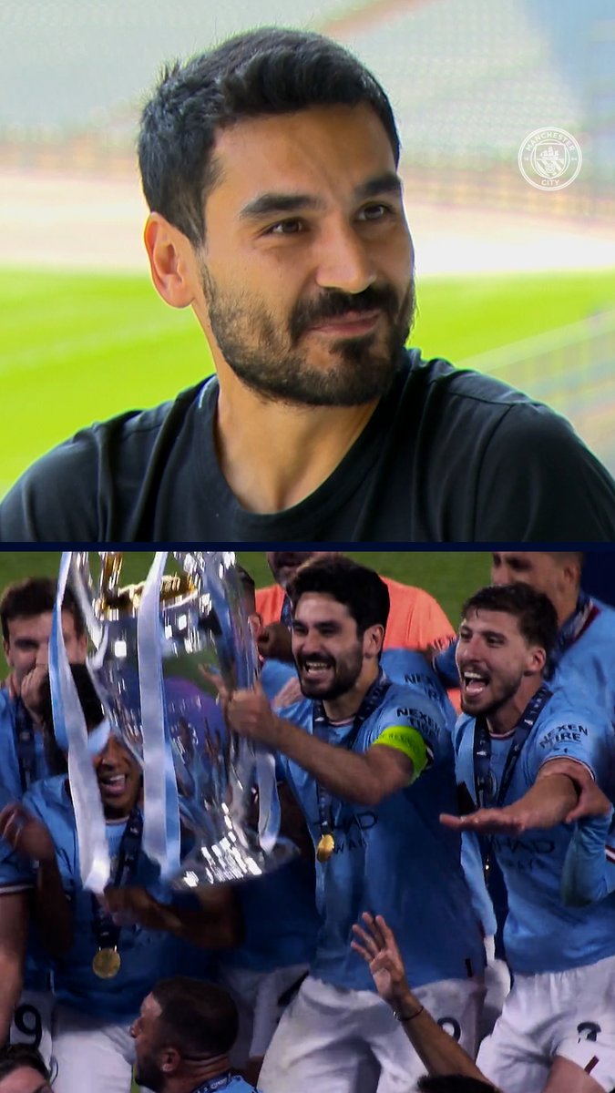 "It will connect the Club, my teammates, my manager, myself and the fans for a lifetime." 🗣️ Ilkay Gündogan reflects on winning the Treble as City captain 🏆 Watch the full interview ⤵️