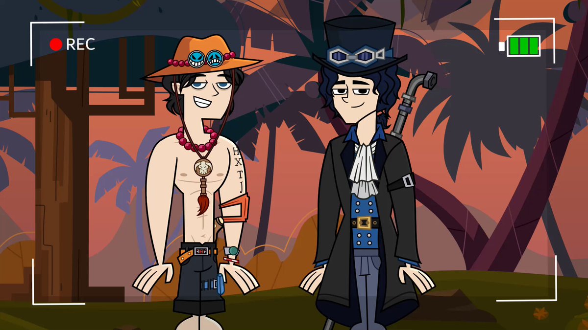 Jake and Hunter: Flame "Bros" Hunter Week DAY 2 greeting 💀 #dctwt #disventurecamp #hunterweek2025