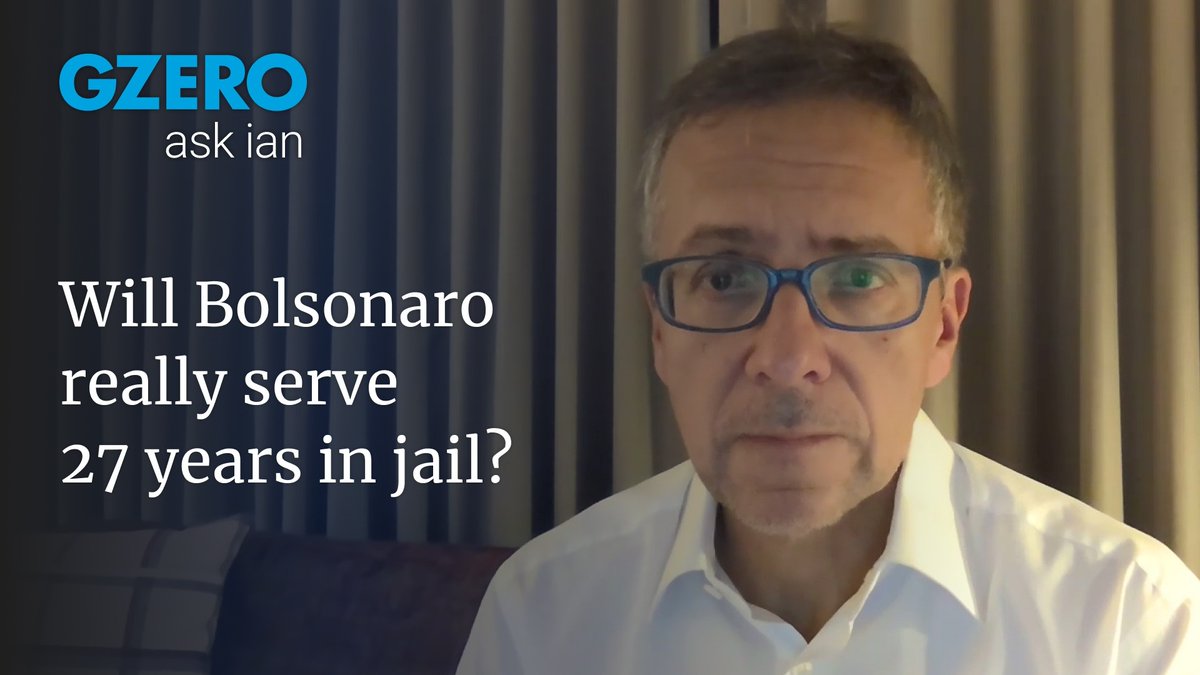 if you think bolsonaro should walk free because you like him, or rot in jail because you hate him.. that’s not rule of law. that’s just politics in brazil. sounds familiar... GZERO Media