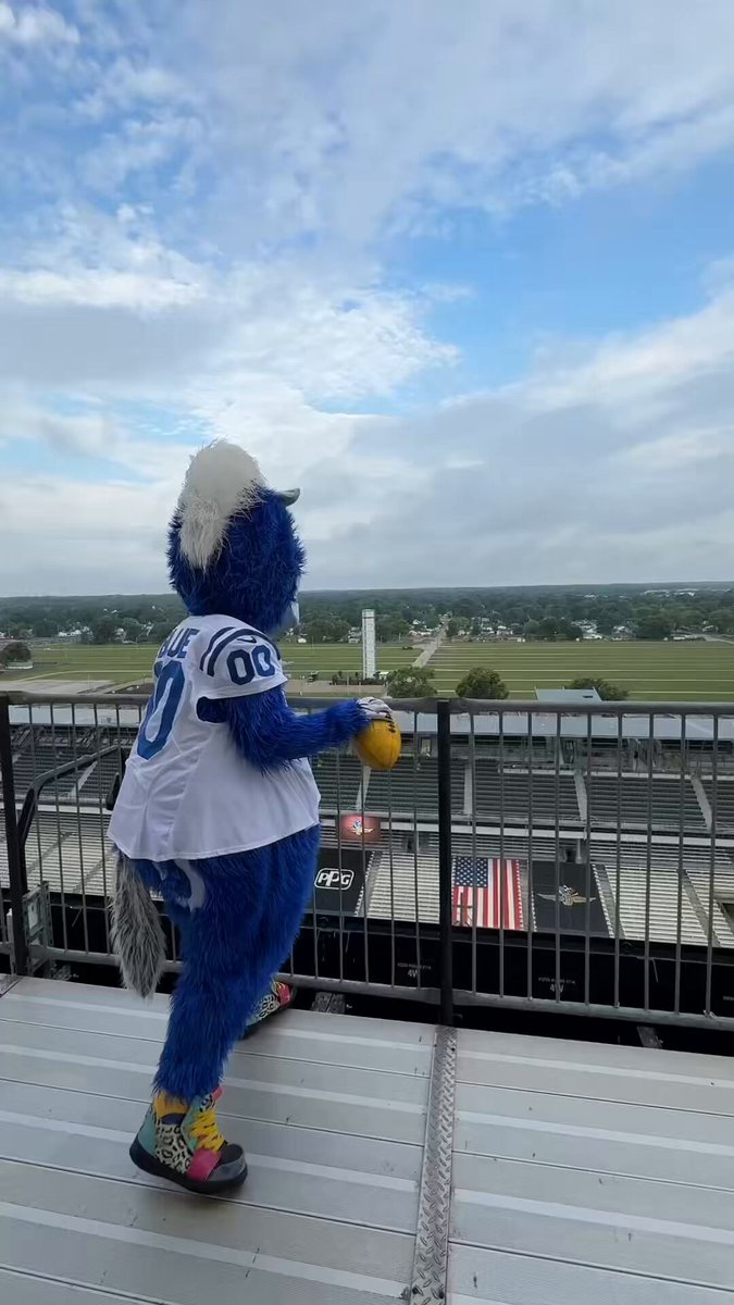 Top 2 mascot… and he’s not 2 🐐 (via Indianapolis Colts)