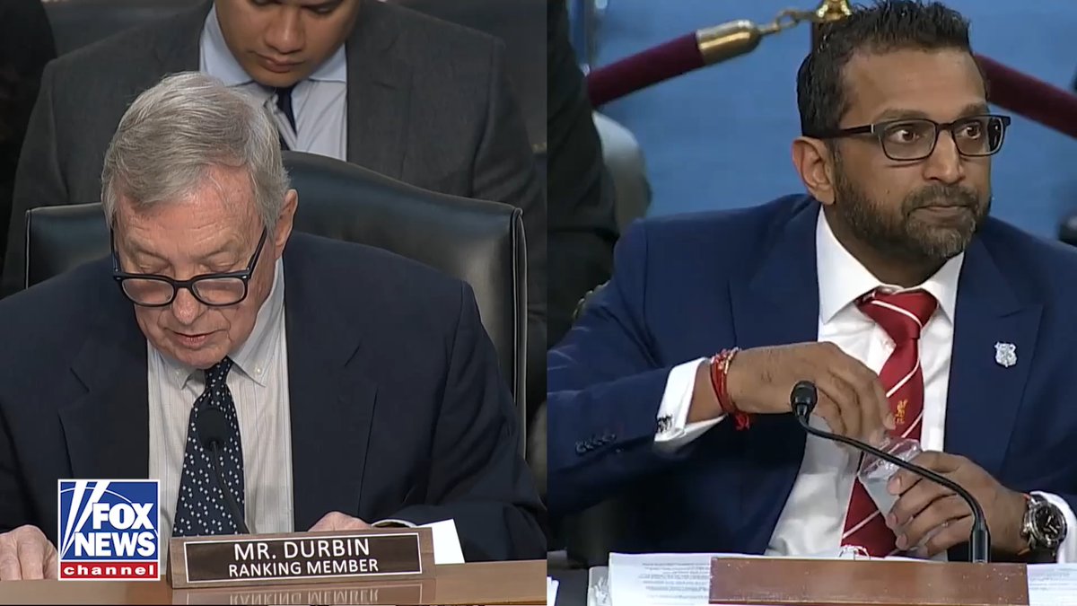 SEN. DURBIN: โWhy was this July 7th memorandum unsigned?โ KASH PATEL: โWould you prefer I have used autopen?โ
