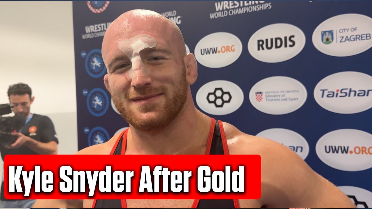 Kyle Snyder reflects on dealing with personal challenges over the past months as well as his incredible 5th world gold.