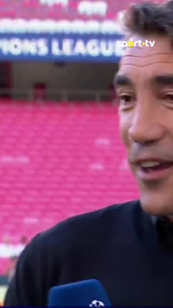 Bruno Lage 🗣️ : “Queremos oferecer uma grande noite europeia aos nossos adeptos” #sporttvportugal #CHAMPIONSnaSPORTTV #UefaChampionsLeague #SLBenfica #QarabagFK