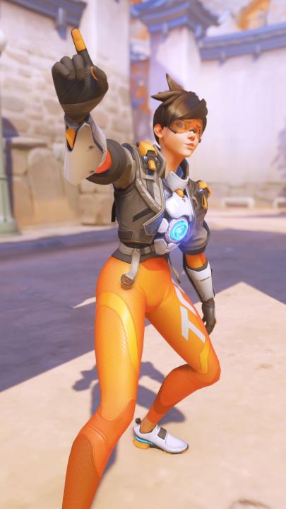 Cheers, love! Tracer’s here! ⏪ Tracer is LIVE NOW when you jump into Stadium! 🏟️
