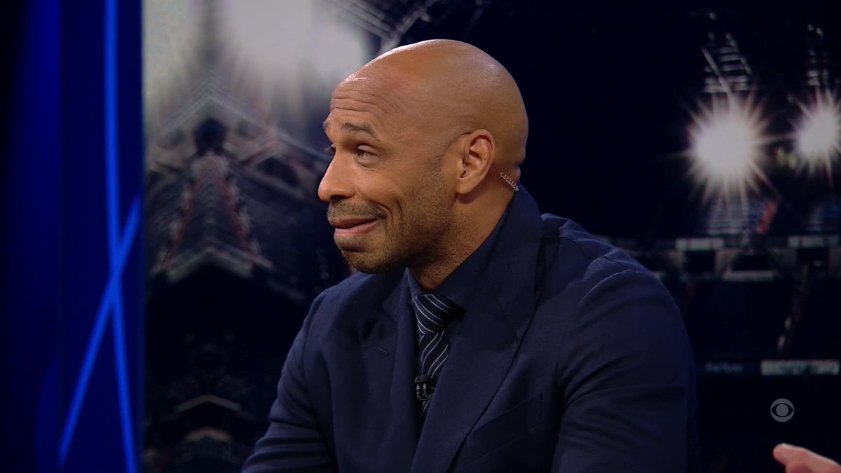 Thierry with the assist, Jamie Carragher and Micah Richards with the finish 😂