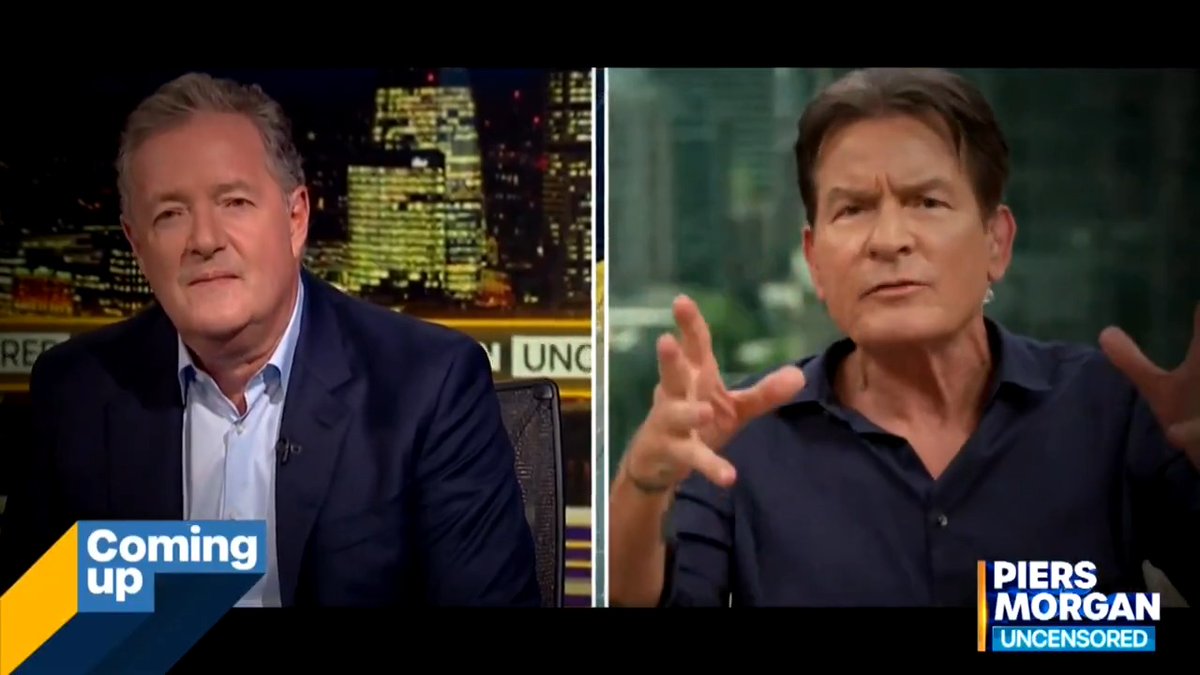 DROPPING IN AN HOUR: Charlie Sheen talks to Piers Morgan about the new revelations in his book and documentary, his sobriety, Charlie Kirk and more. Watch on YouTube from 9pm (4pm ET) 👇 📺 Piers Morgan | Charlie Sheen