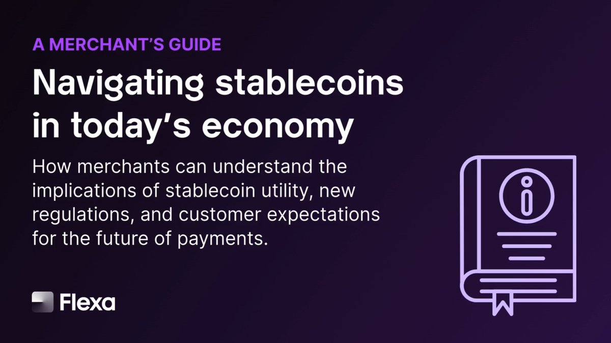 Stablecoins have fully transcended crypto jargon and are rapidly becoming a critical tool for modern commerce. To many merchants, the concept of a “stablecoin” still feels abstract. But with regulation now in place in the US and abroad, support from major platforms is increasing and customer expectations are rapidly shifting. Merchants may be asking themselves: -What are stablecoins? -Why do they matter now? -How can I start using them without added complexity or risk? We break it all down in our latest guide: