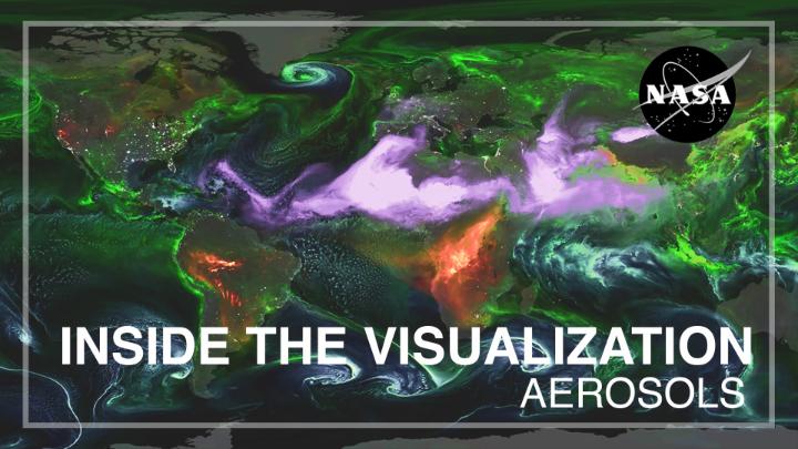 Aerosols are tiny solid or liquid particles in our atmosphere like dust, sulfates from pollution or volcanoes, wildfire smoke, and more. NASA’s GEOS model shows how these particles can affect the air we breathe—even from far away.
