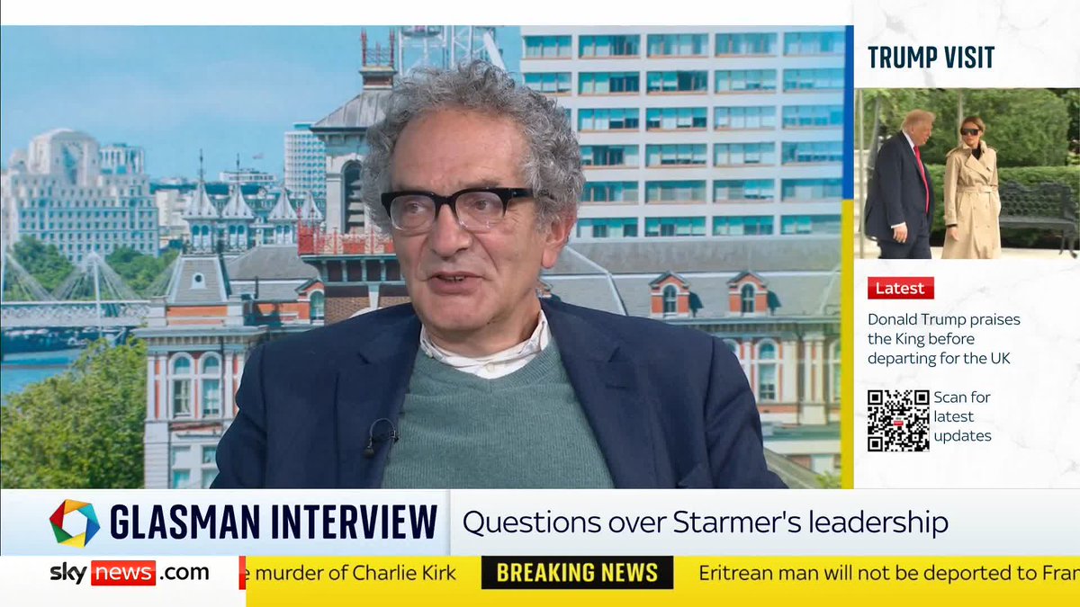 Lord Glasman - after realising the Epstein/Mandelson cut through at Trump’s inauguration - warned No10 about it When he kept speaking about it they made a “discreet suggestion to shut up”