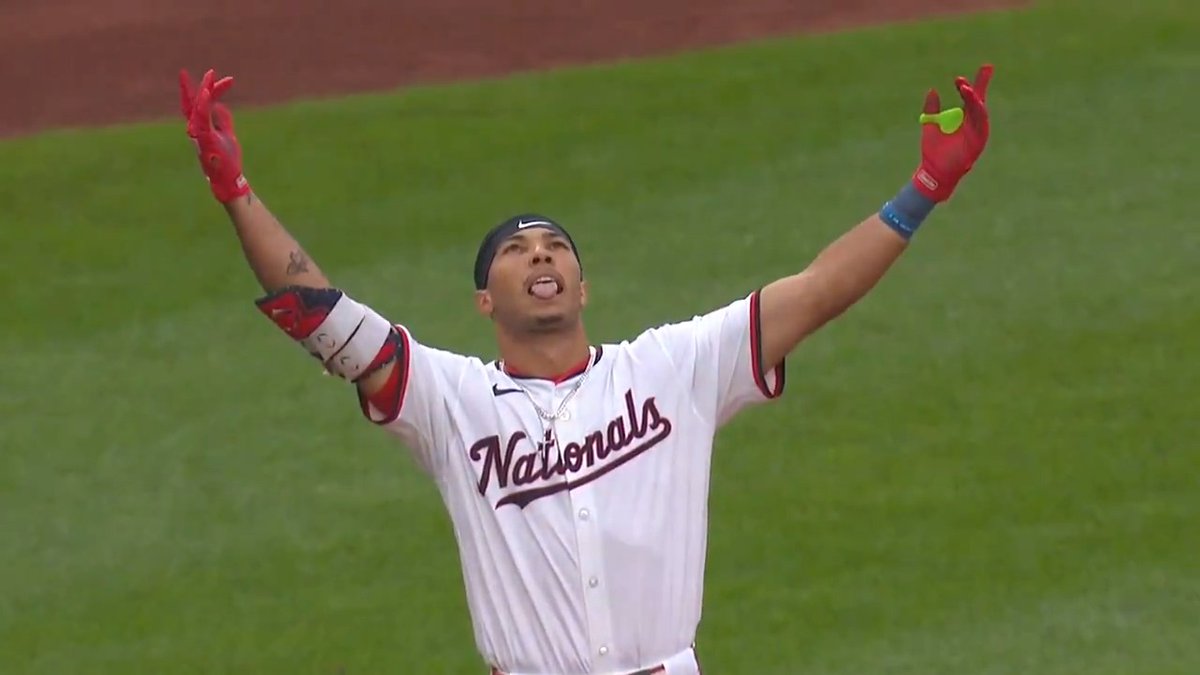 TRIPLES FROM A NATS ROOKIE: 3. Turner (8) 2. Harper (9) 1. LILE (TEN)