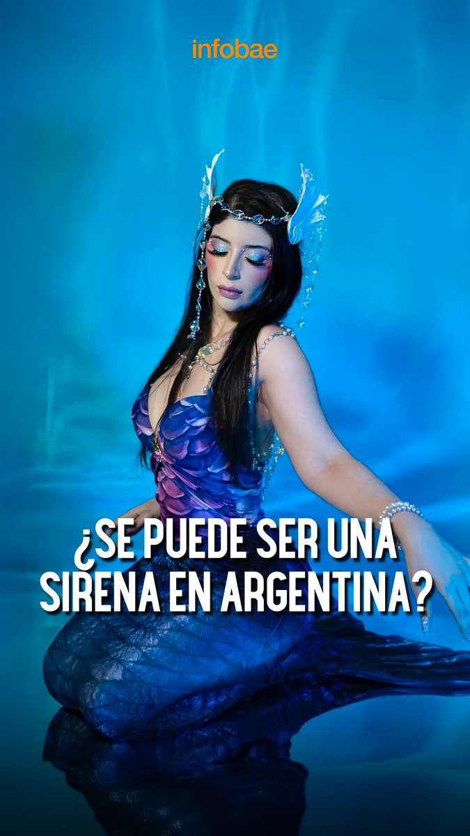 "Sirenas" Porque en Argentina hay personas que entrenan para ser sirenas en la vida real: "Una cola puede costar hasta 10.000 dólares...".