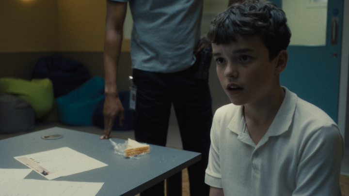 Two first-time Emmy winners. One shot. Owen Cooper and Erin Doherty in ADOLESCENCE