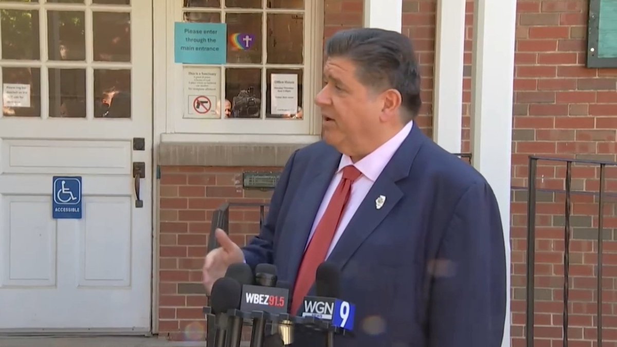 Illinois Gov. J.B. Pritzker (D) on President Donald Trump flip-flopping on whether he is sending the National Guard to Chicago: "I have said before that you can't take anything he says seriously from one day to the next ... Sometimes, he forgets. I think he might be suffering from some dementia. The next day, he'll wake up on the other side of the bed and stop talking about Chicago."