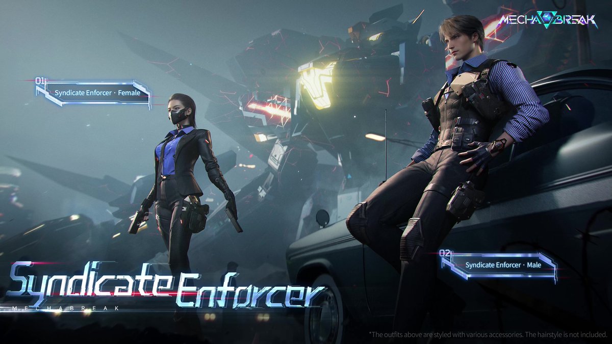 Covert ops calls for a secret outfit. Get the Syndicate Enforcer Cosmetic Set soon.
