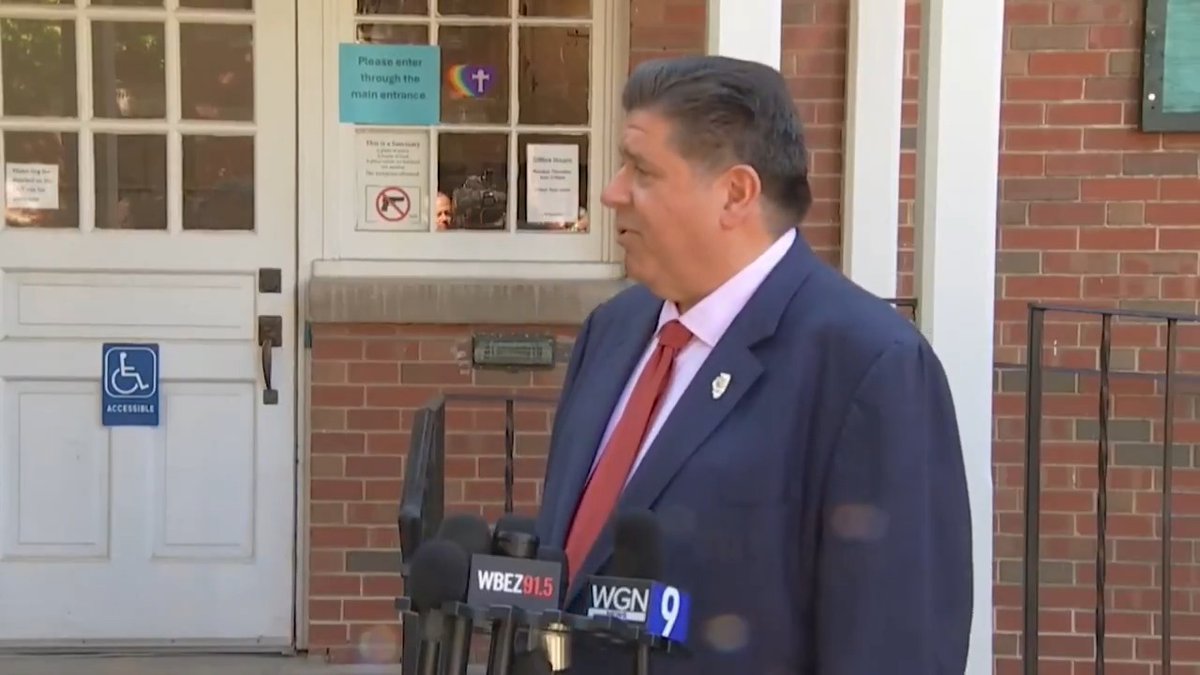 Gov. Pritzker: You can't take anything that Trump says seriously. He's attacking verbally. Sometimes he attacks by sending his agents in. Sometimes he forgets. I think he might be suffering from some sort of dementia. The next day he'll wake up and stop talking about Chicago, so I've never counted anything he's said as real.