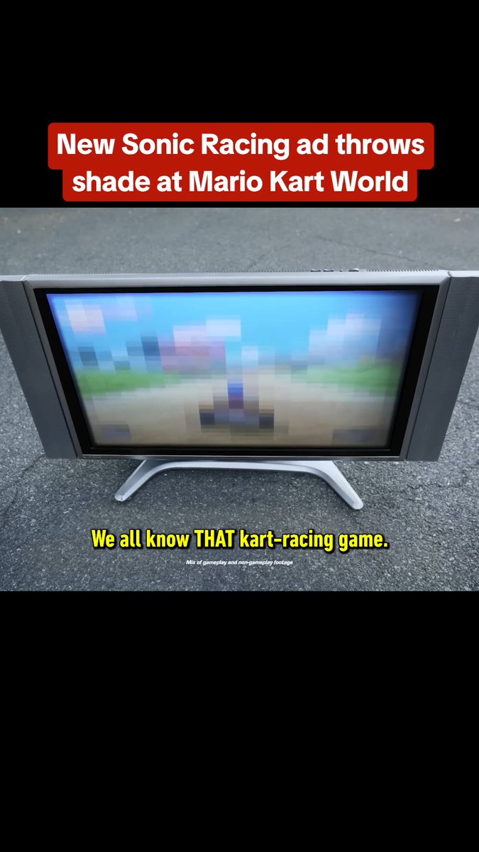 "SEGA does what Nintendon't" Sonic Racing: Crossworlds is throwing shade at the free roam in Mario Kart World: