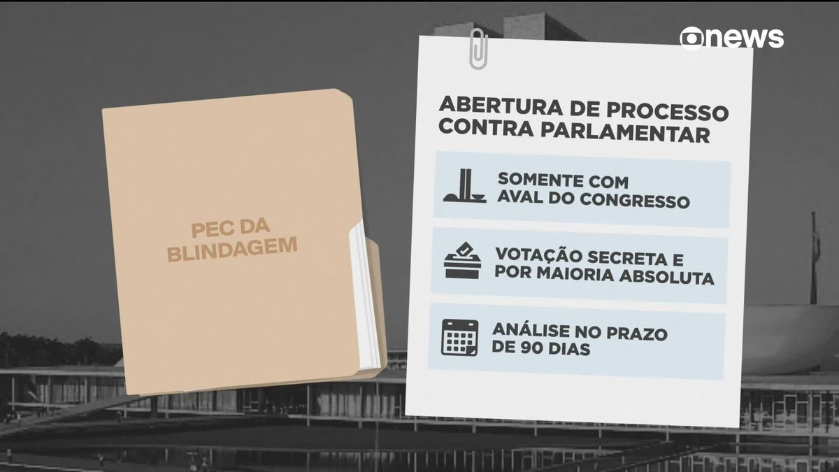 . Elisa Clavery traz a apuração de que parlamentares do PT e da base do governo admitem que não foi à toa que a PEC da Blindagem foi pautada nesta terça-feira (16). O centrão esperava ter votos petistas a favor da proposta que prevê a necessidade de aval do Congresso para prisão e abertura de processos contra parlamentares. No entanto, em reunião com o presidente do partido, Edinho Silva, o PT fechou voto contra a PEC, desembarcando de um acordo que teria como contrapartida o centrão contra o projeto de lei da anistia. Saiba mais. Assista ao #Edição18: #GloboNews