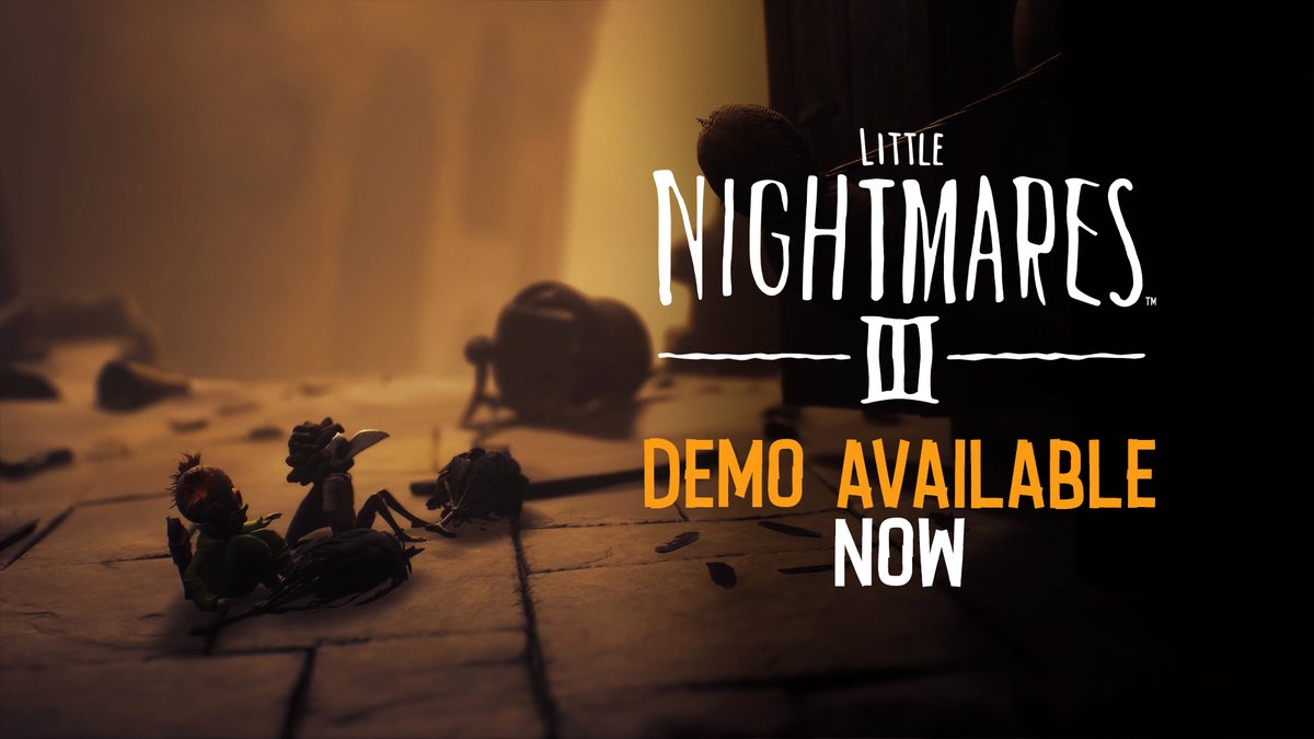 You're one step closer now, little ones. But no closer to escape. Step into the Necropolis, the #LittleNightmares III demo is out now on all platforms. Pre-order at