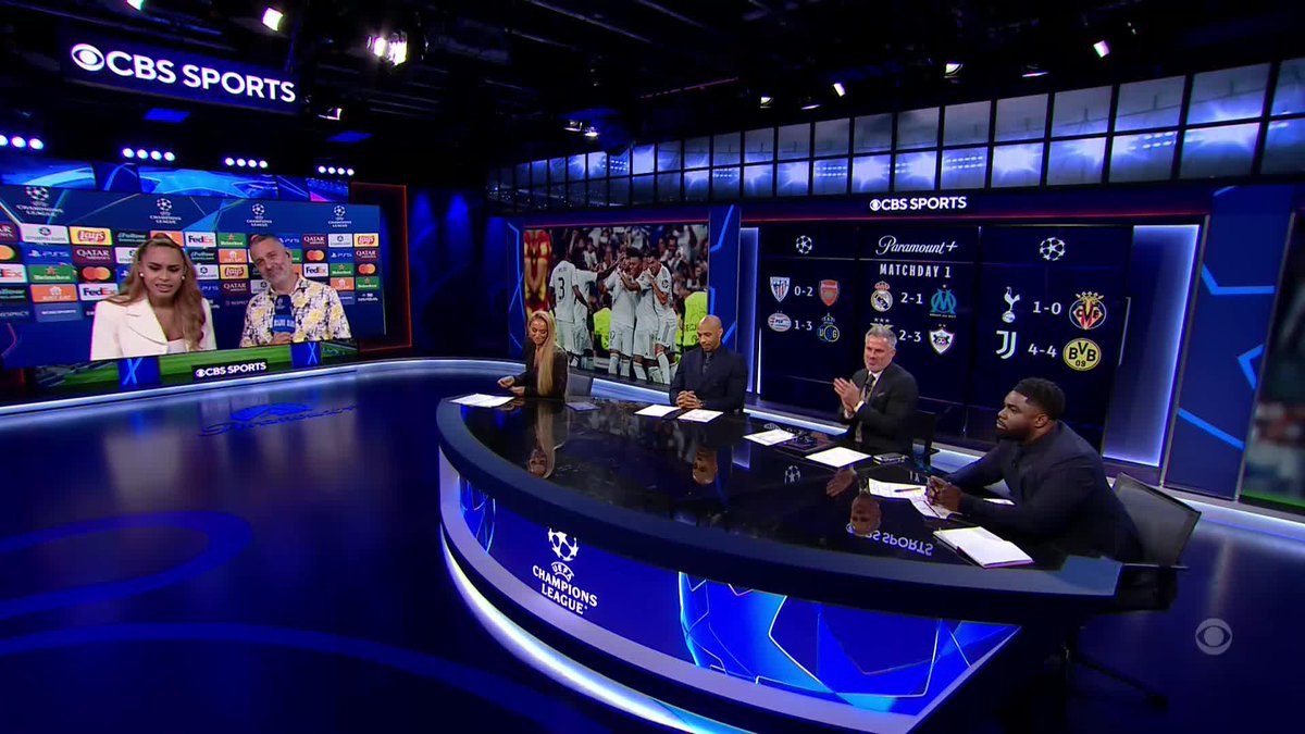 Micah sends out a heartfelt plea to Real Madrid C.F. 🇬🇧🇺🇸 star Kylian Mbappé to join the #UCLToday studio... 😭🤍