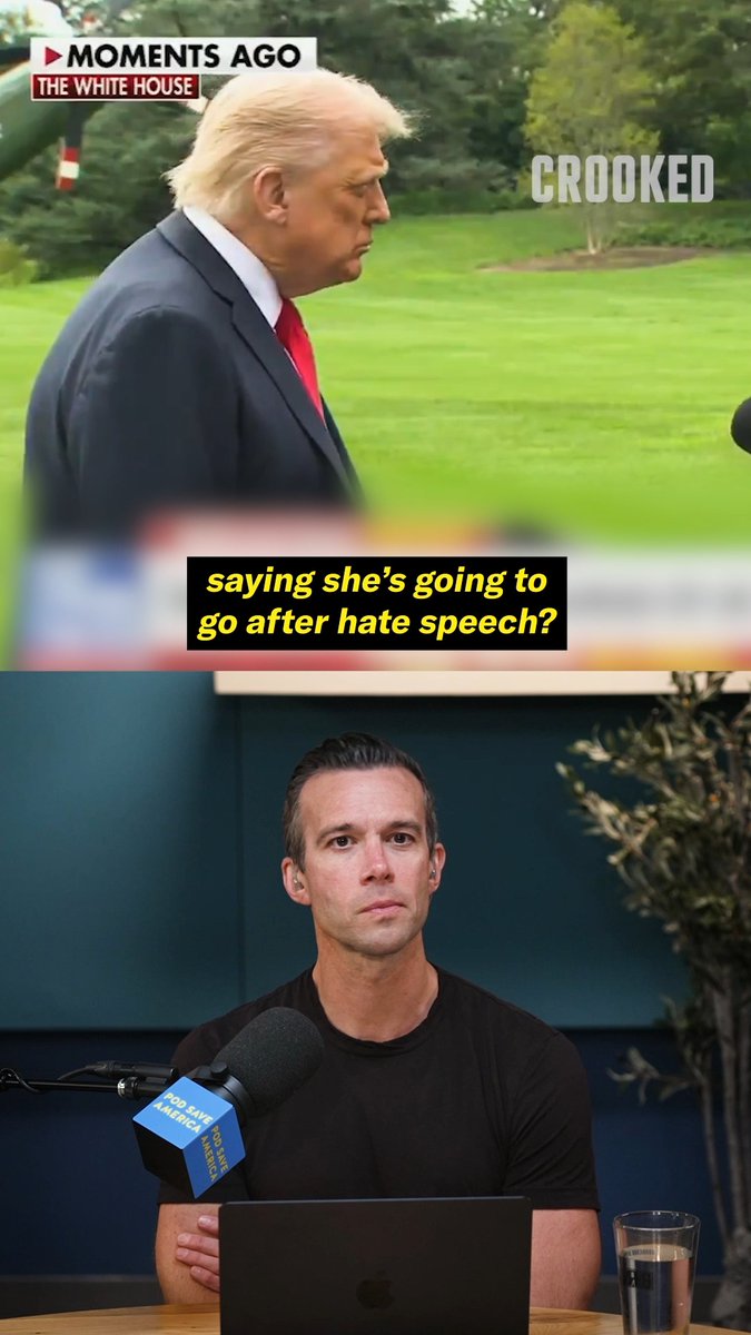 Trump is cracking down on the first amendment.