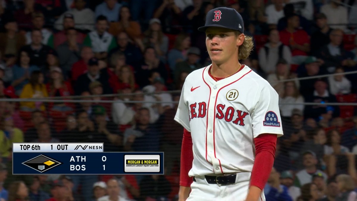 Early’s 7-strikeout gem capped with an ovation 👏