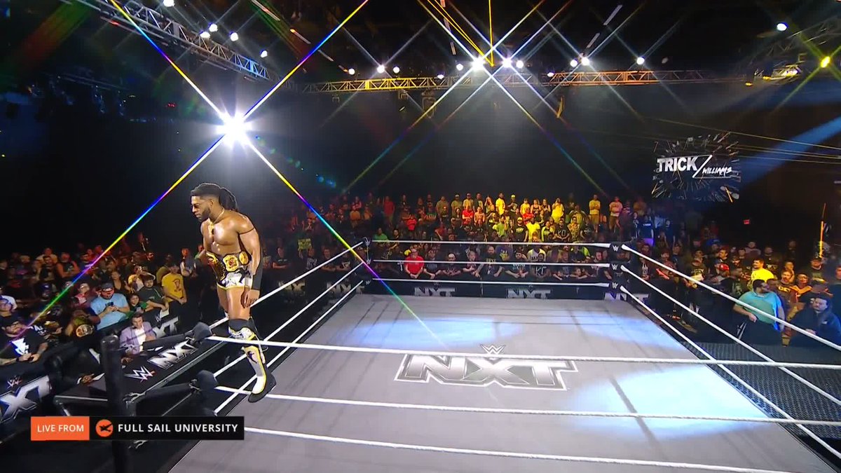 That's all it is, and that's all it's gon' be. 😮‍💨 Trick Melo Gang back together at NXT Homecoming!