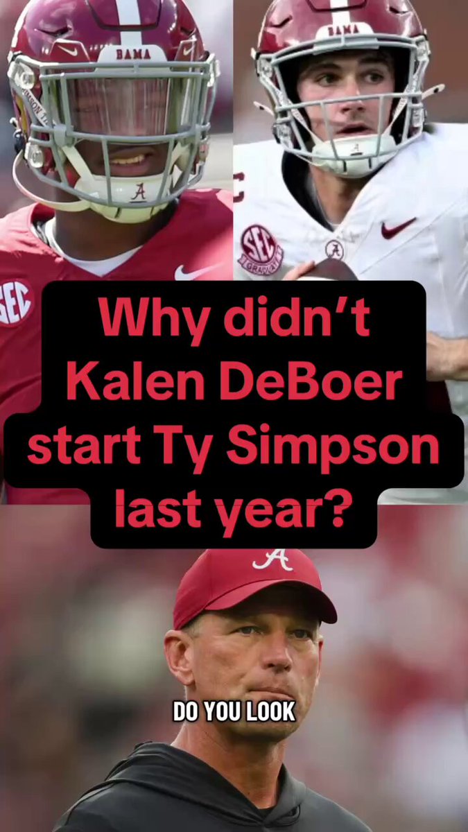 Why didn’t Ty Simpson play for Alabama last season when Jalen Milroe was struggling? Some analysis from Kevin Scarbinsky from the latest episode of “Beat Everyone.”