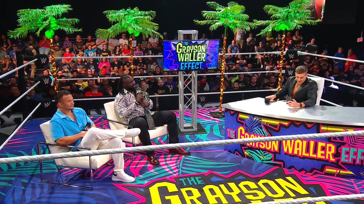 "I don't think you're very special." Oba Femi wwe did not hold back on Ricky Saints 😲