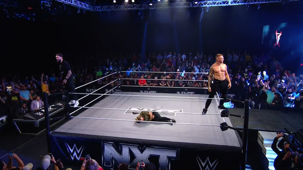Sorry King, but this moment is for Finn Bálor! 👏 Myles Borne | THE KID