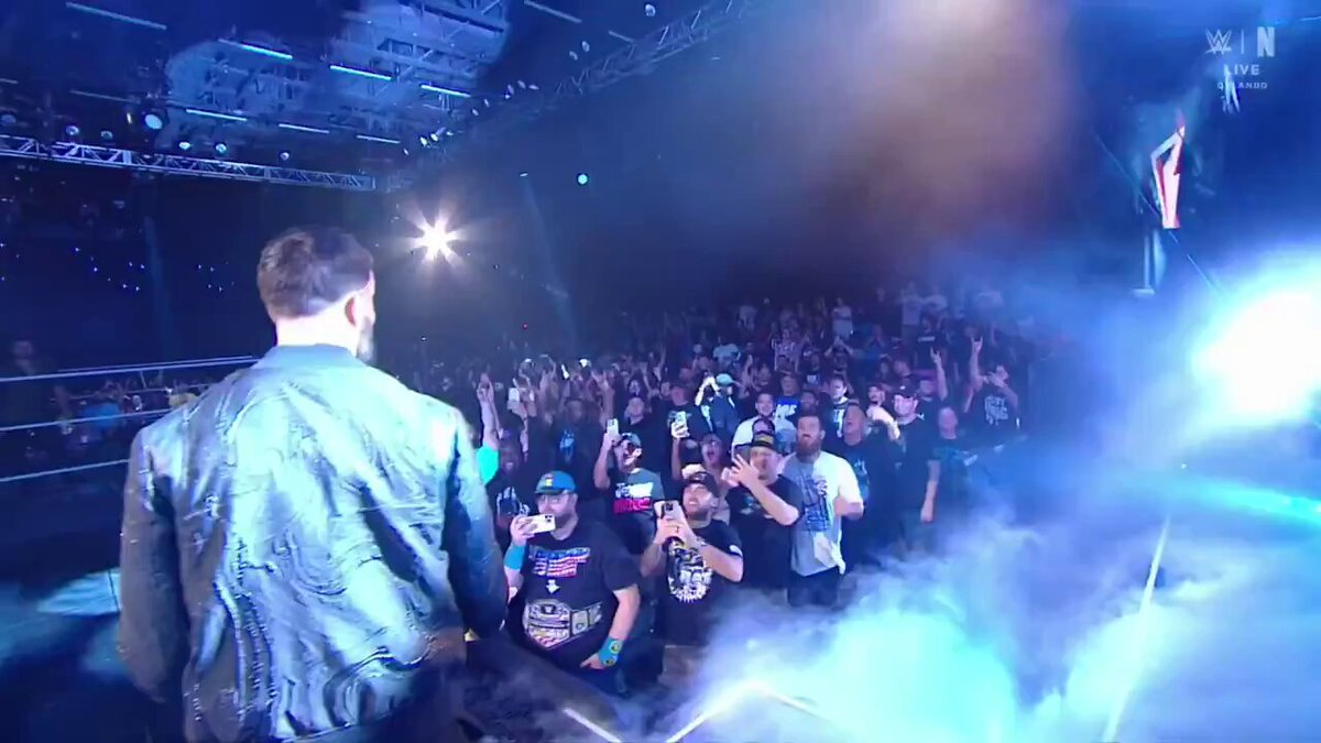 The funny thing is this Finn Balor would thrive as a babyface in the current state of WWE. A fire ass entrance, a crowd that gestures with him. He could legit be world champion in months.