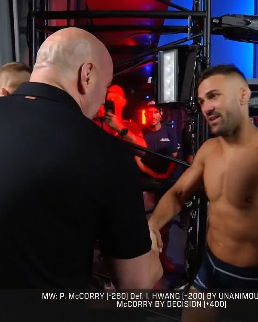 Dana White speaks with Hecher Sosa, who lost his father to cancer just two days ago "Life can be very f***ing mean and bad to a lot of people... to overcome mentally and emotionally what he's overcome and to win, I'm really happy for him." ❤️ #DWCS