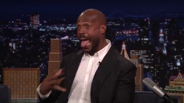 .marlon wayans shares what happened when he ran into Sylvester Stallone and Cardi B backstage 🤣 #FallonTonight