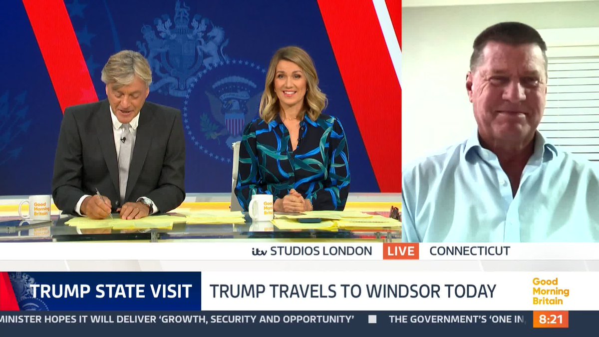 Later today, 200,000 people are expected to take to the streets of London in protest of Trump's visit. President's Nephew Fred Trump III from Connecticut speaks about his relationship with his uncle.
