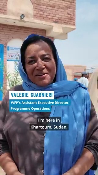 Across #Sudan, 25 million people are acutely hungry, with famine already confirmed in several areas. From Khartoum, WFP’s Assistant Executive Director Valerie Guarnieri explains how WFP & partners are reaching millions of people across the country. But to hold back famine, far more support is urgently needed - resources are falling dangerously short of the scale of the crisis.