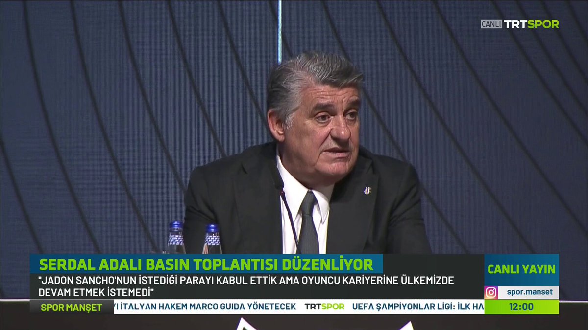 Serdal Adalı: Bundan sonraki transfer sezonlarında 4-5 transferle takımımızı geliştirebileceğimize inanıyorum.