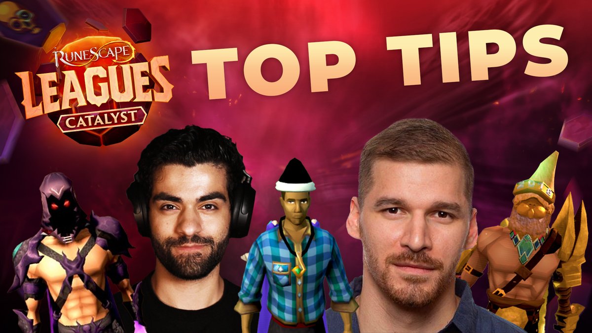 "But RuneScape, where do I get started with Leagues?!" 🧐 These 5 creators share some tips and tricks if you're still thinking about trying it out this week. ✅ Layout ✅ Skills and ✅ emotional support - we’ve got you!