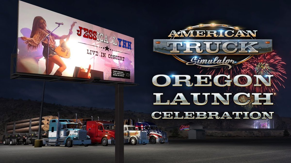 It’s International Country Music Day! 🎶🤠 Throwback to when we teamed up with Country Artist & Songwriter Jessica Lynn for the release of Oregon in American Truck Simulator, featuring her track After Party! 🚛🙌 Who remembers watching this video for the first time? 😊
