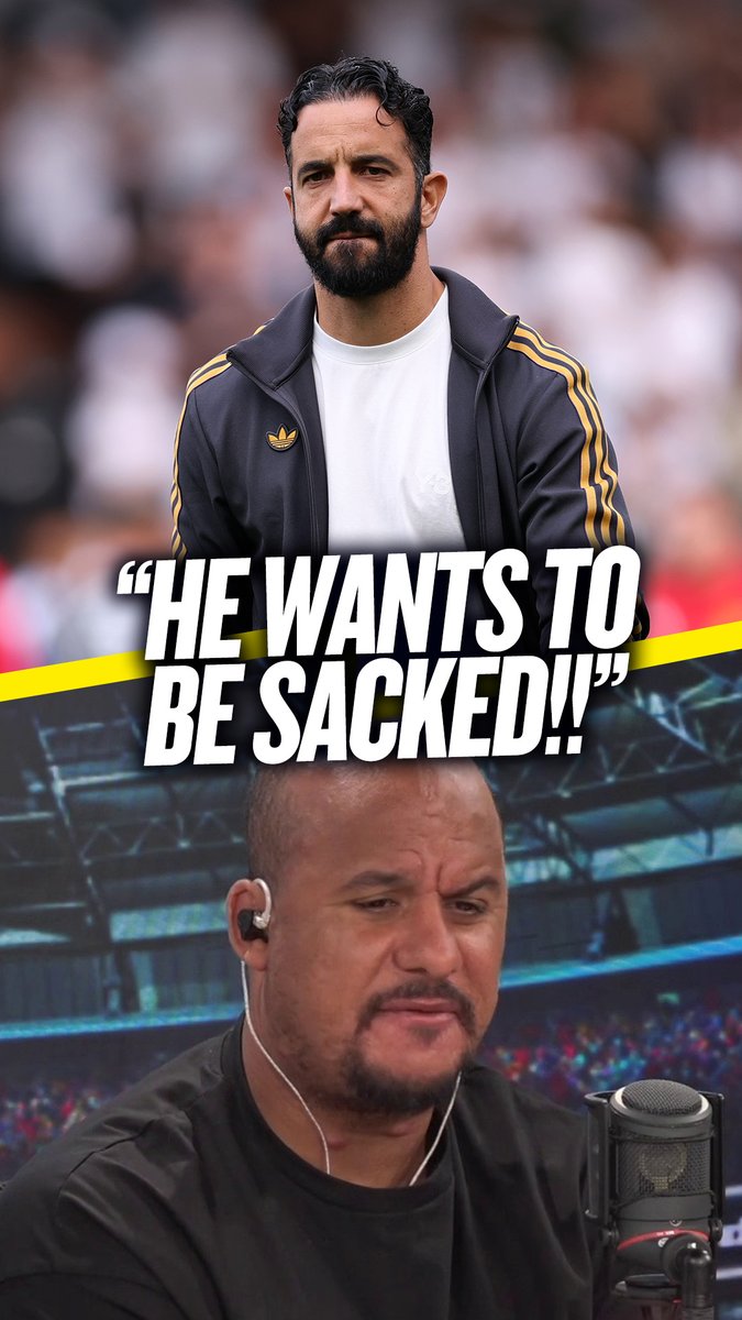 😳 "He wants to be sacked!!" ❌ "I really don't see him changing... It's going to get worse and worse!" 💰 "Amorim looks like he wants his £12m pay-off and go back to Sporting!" Agbonlahor hammers Amorim for the way his is behaving as manager of #MUFC! 😡