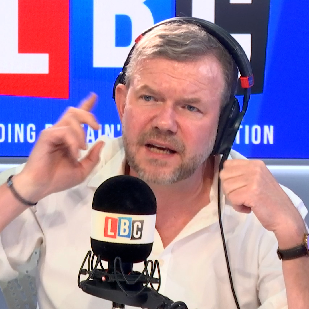 'He sounds like a mewling, whining little child.' James O'Brien reacts to Donald Trump's 'pathetic' outburst towards an Australian reporter's question