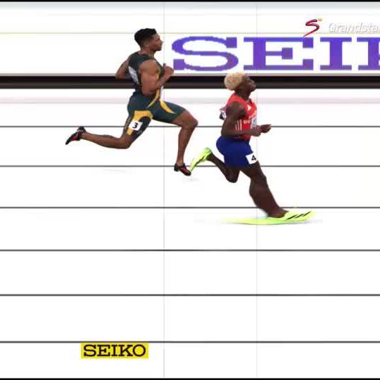 Wayde van Niekerk gets it done to qualify for the Men's 200m semi-finals ๐ฟ๐ฆโญ๏ธ ๐บ Stream #WCHTokyo25 on DStv: