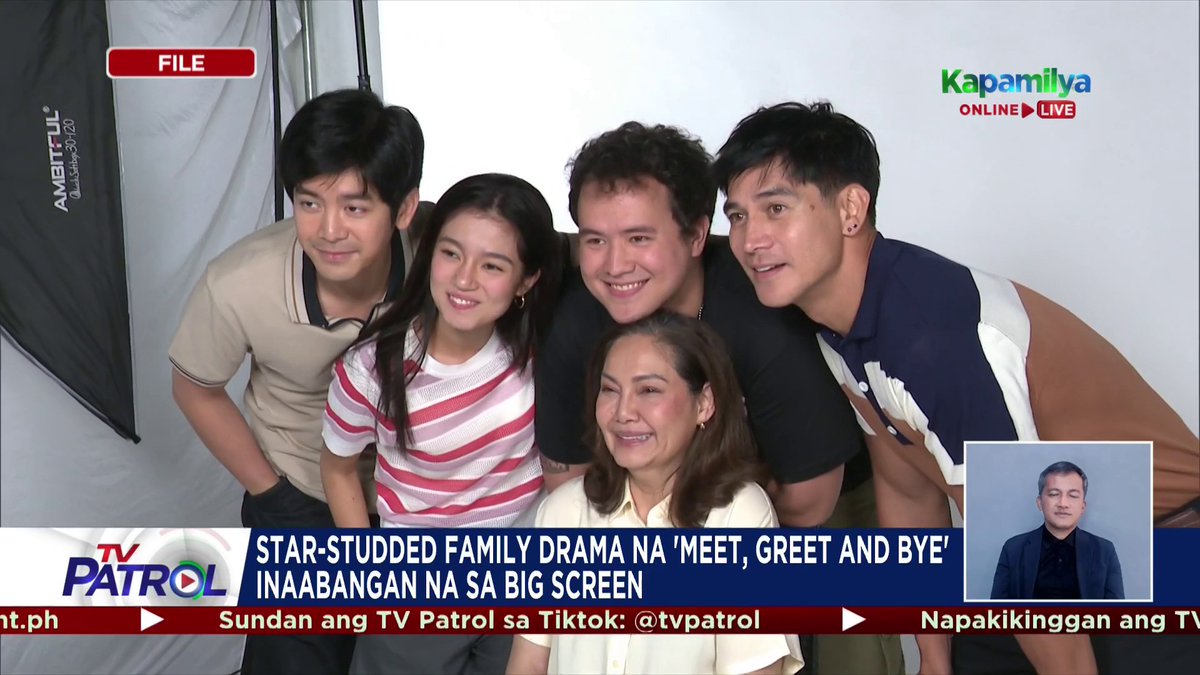 Inaabangan na ang bagong family drama movie ng Star Cinema na "Meet, Greet &amp; Bye," tampok ang star-studded cast sa direksiyon ni Cathy Garcia-Sampana. #StarPatrol