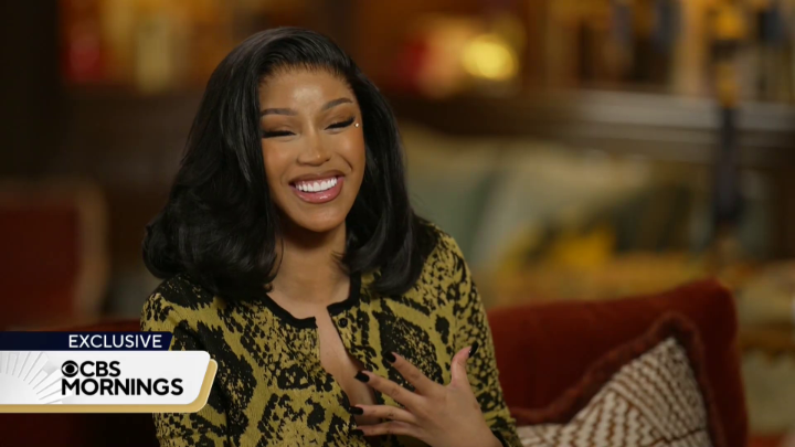 “Go support my album, 'cause I'm a mother of four now”: Cardi B exclusively reveals to Gayle King that the rumors are true — she is expecting a child with her boyfriend, NFL star Stefon Diggs. She says it’s coming at a time when she is “in a good space” and says the couple is "very excited" about this new chapter in their relationship. The history-making rapper gets candid about opening up her heart again, and she shares why she feels her highly-anticipated album, “Am I the Drama?,” is one of one: “It's something that is not out there right now.”