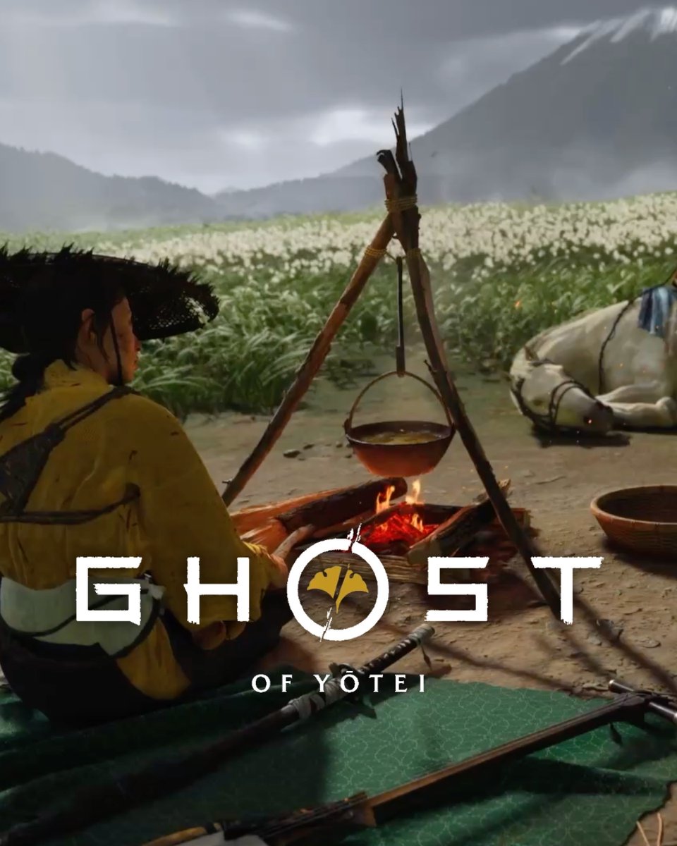 Cocinar para ti mismo tiene sus ventajas 🏕️ Acampa para reabastecerte, desbloquear mejoras, conocer aliados y más en Ghost of Yōtei. ¡Resérvalo ya! #GhostOfYōtei