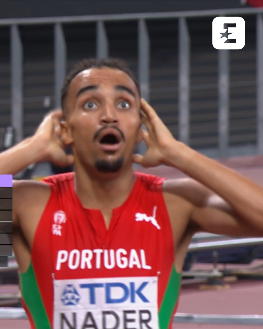ÉPICO! 🇵🇹 🙌 😱 O incrível sprint final que deu a Isaac Nader o título de campeão do mundo dos 1500 m🥇