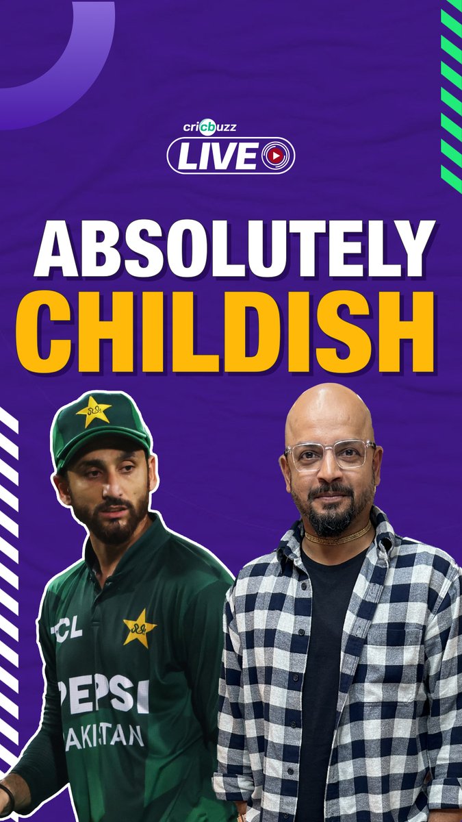 'Absolutely Childish from Pakistan' Kartik Murali & Rohan Gavaskar react, on Cricbuzz Live #AsiaCup2025 #PAKvUAE