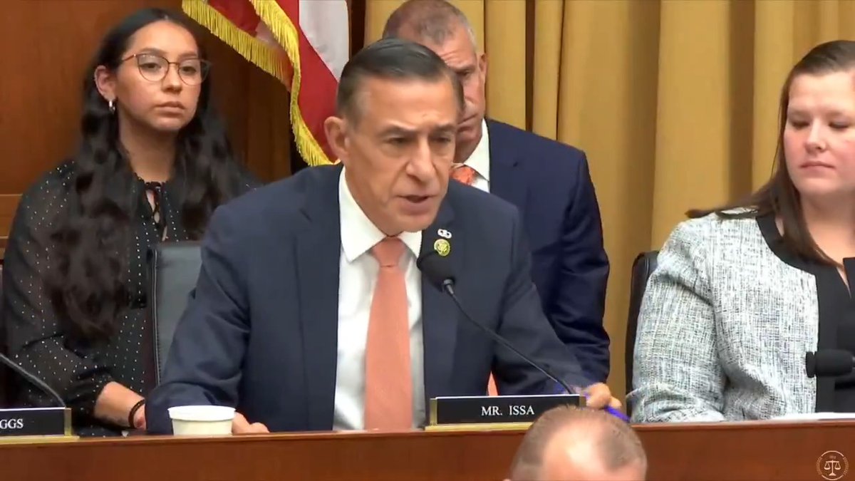 .Rep. Darrell Issa said it best. FBI Director Kash Patel is a breath of fresh air. America and the FBI are better off under his leadership.